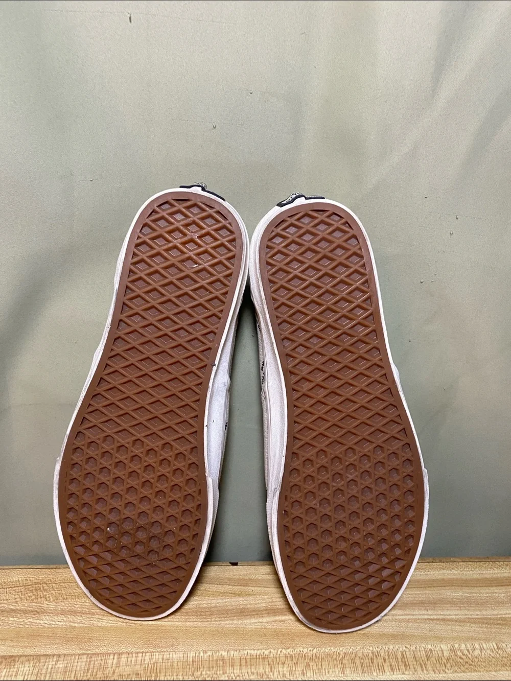 Era VansWorldCode Keep Earth Clean Low Top Canvas Shoes Oatmeal Mens 11